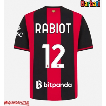 AC Milan Adrien Rabiot #12 Tricou Fotbal Replică 2026-27 Barbati Acasa